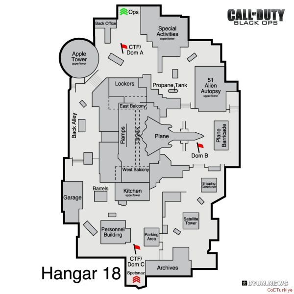 Call Of Duty Black Ops Multiplayer Maps Hangar18