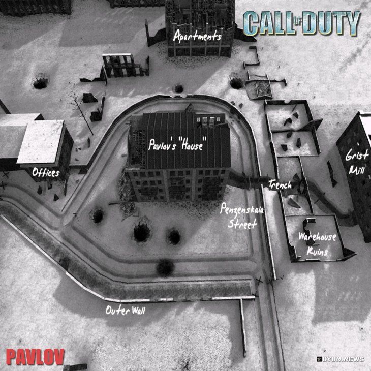 Cod Map Pavlov