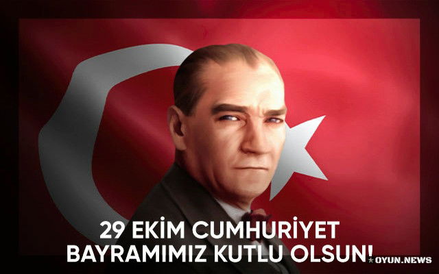 29 Ekim Cumhuriyet Bayramınız Kutlu Olsun 29 Ekim Kutlu Olsun 2024
