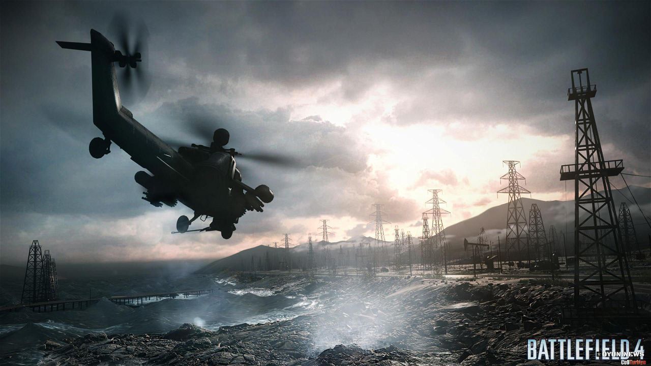 Battlefield 4 Wallpapers Chopper Sea