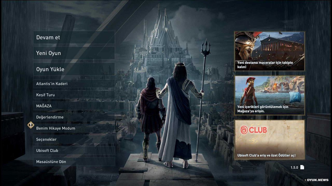 Assassin’s Creed: Odyssey Türkçe Yama Assassins Creed Odyssey Turkce Yama 1