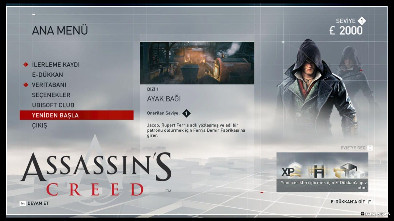 Assassin’s Creed: Syndicate Türkçe Yama Assassins Creed Syndicate Turkce Yama