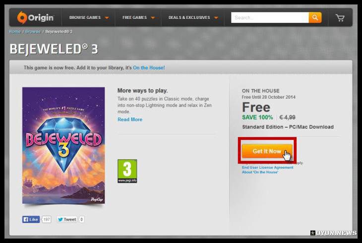 Bejeweled 3 Free