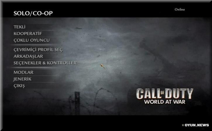 Call of Duty 5 World at War Türkçe Yama Call of Duty 5 World at War Türkçe Yama