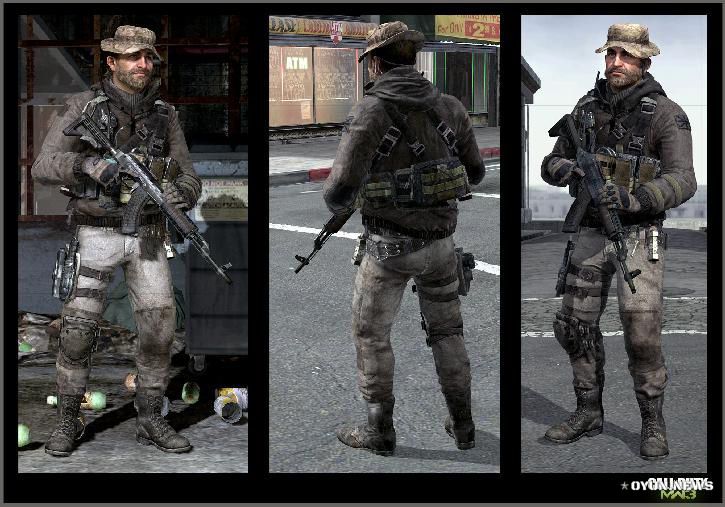 Call Of Duty Captain Price Mw3