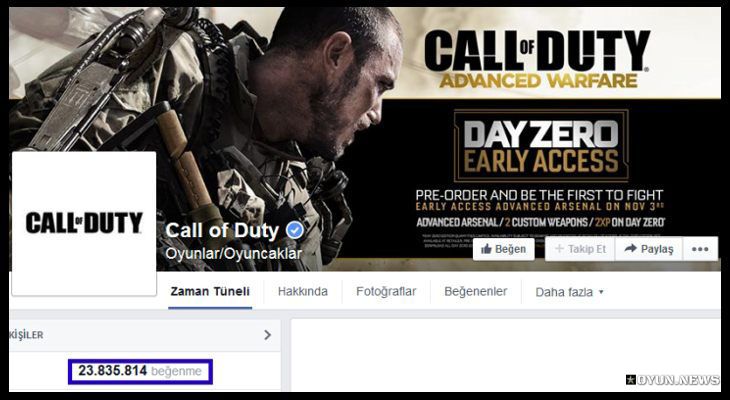Call Of Duty Com Facebook Sayfasi