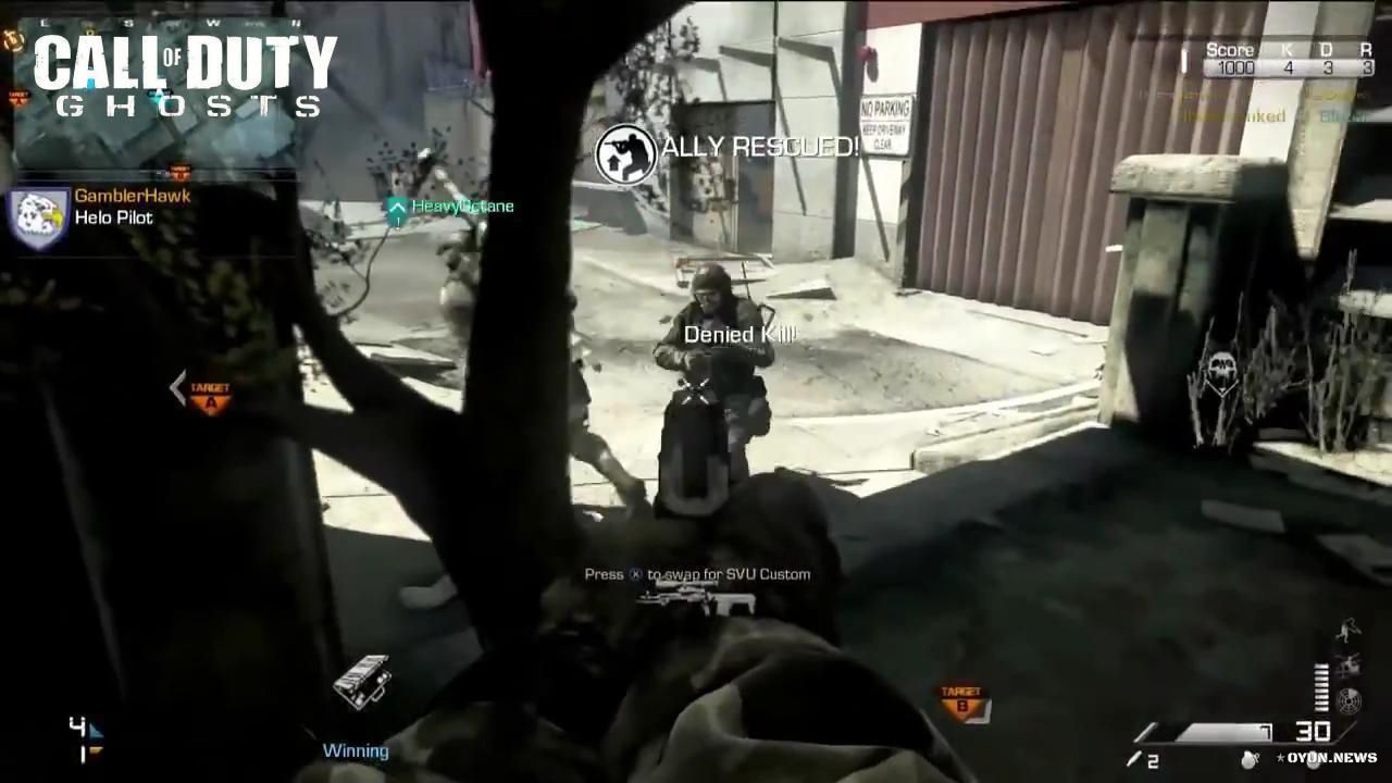 Call Of Duty Ghosts Gameplay