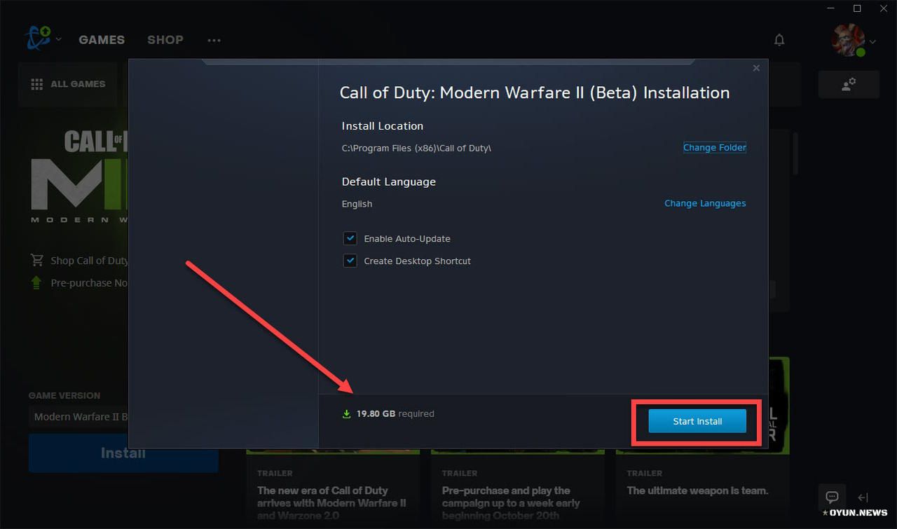 Call of Duty Modern Warfare II Beta Kurulum Başlatma Call Of Duty Modern Warfare 2 2022 Beta Kurulum Baslatma