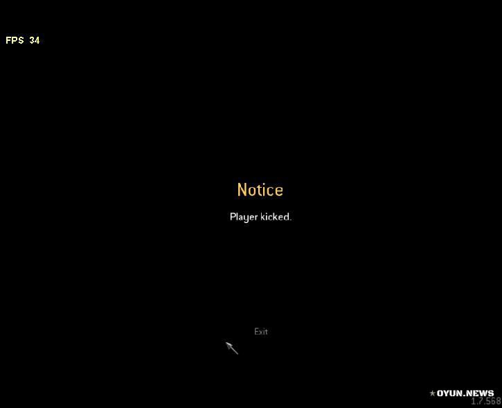 Cod 4 Rotu2 Server Player Kicked Hatasi
