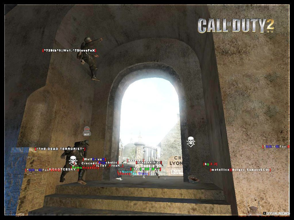 Cod2 Meat Bot Multiplayer Gameplay 3