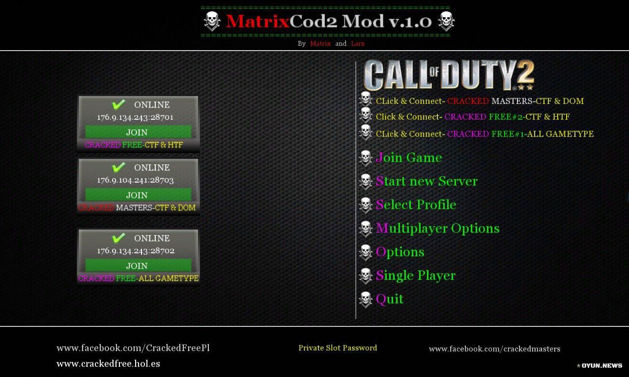 Cod2 Server Mod Silme Sorunu