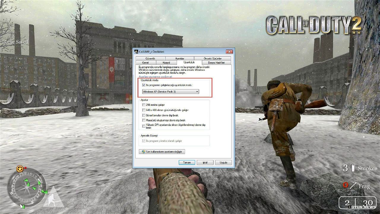 Cod2 Windows10 Error