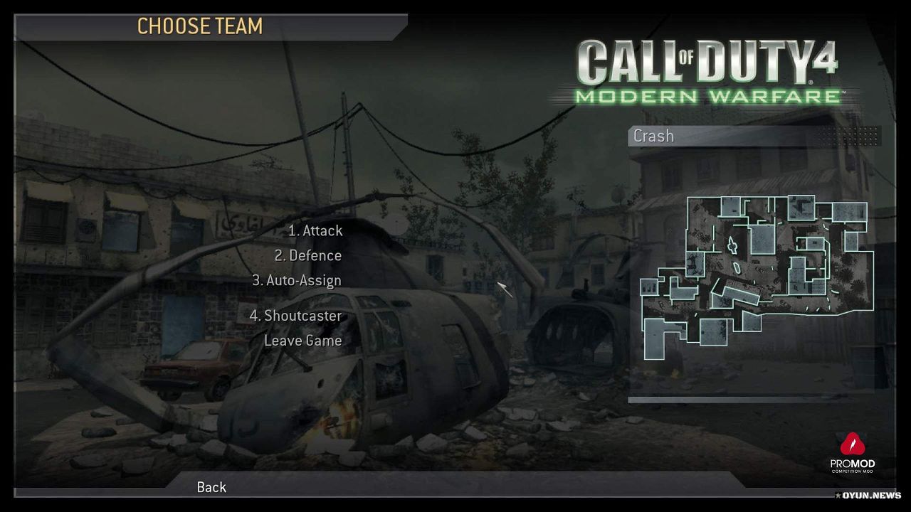 Cod4 Promodlive Chooseteam