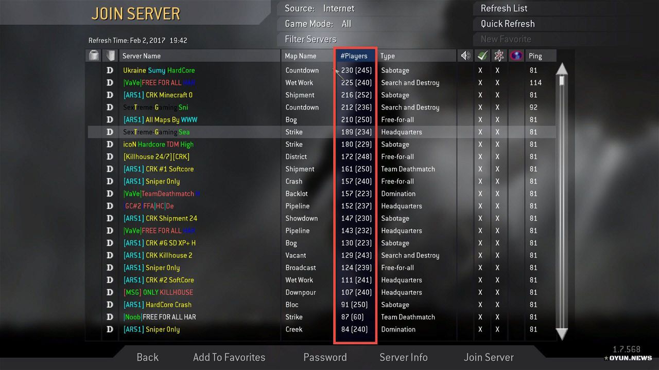 Call of Duty 4 Modern Warfare Multiplayer Oynamak Call of Duty 4 Modern Warfare Serverler Multiplayer Oynamak