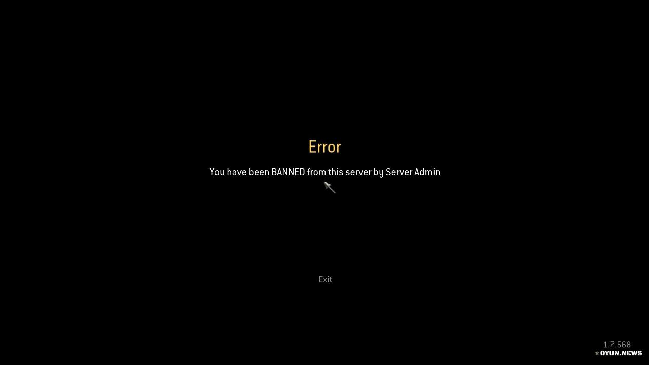 Cod4 You Have Been Banned