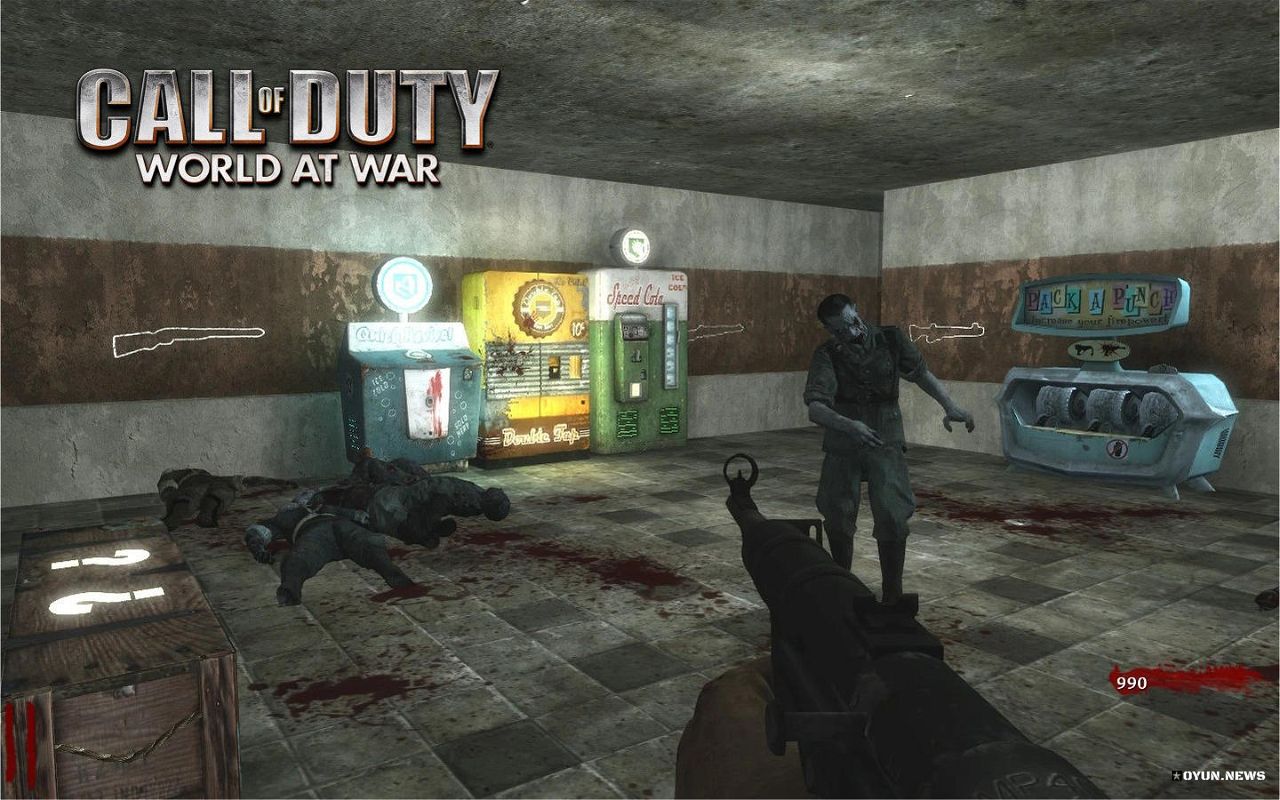 Call of Duty 5 World at War NukasNewMap Zombi Haritası Cod5 Nukasnewmap Zombi Map