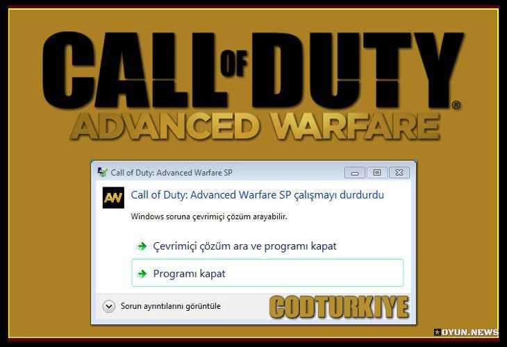 Codaw Has Stopped Working Error