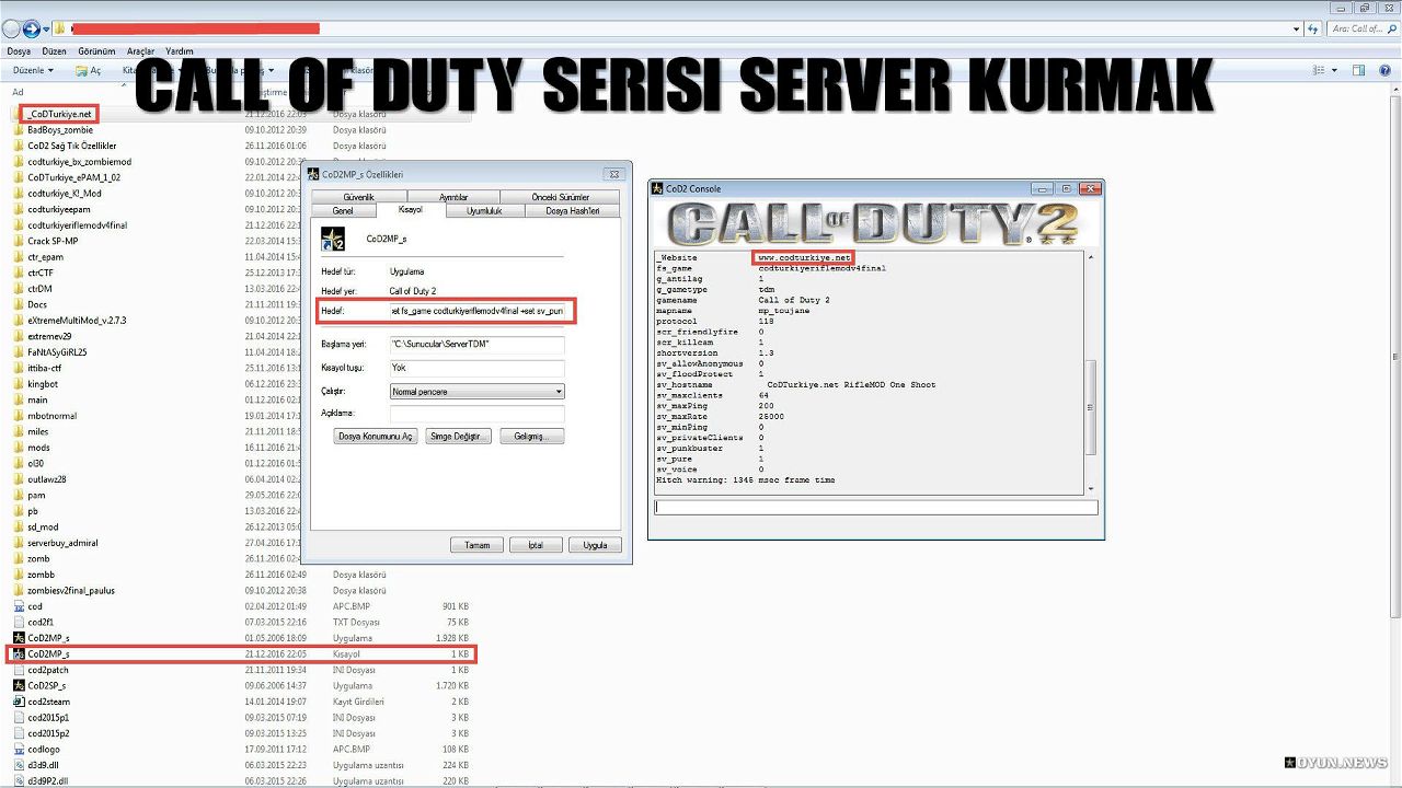 Codserisi Server Kurmak
