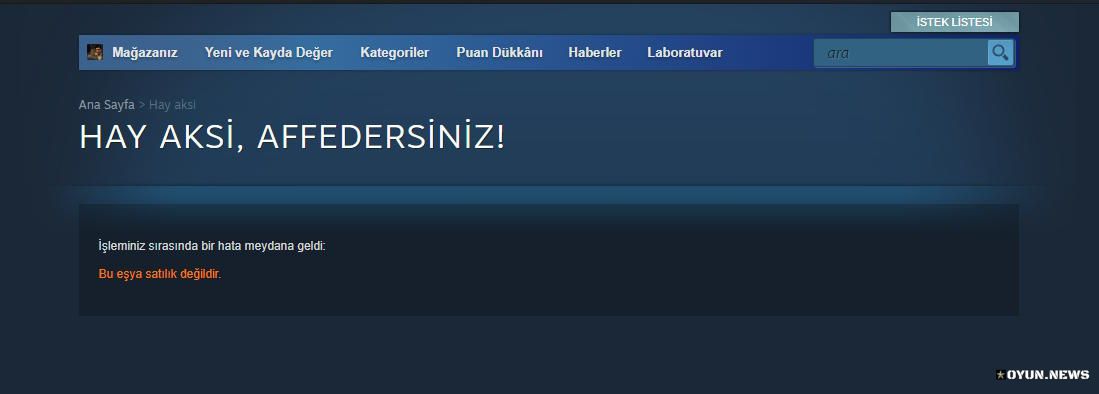 Cs:Go Girdap Operasyonu DLC Satın Alma Hatası Cs Go Girdap Operasyonu Dlc Satin Alinamadi Hatasi