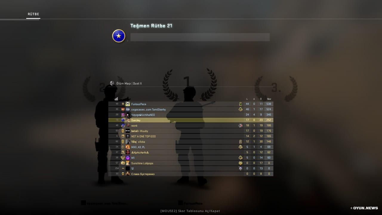 Cs Go Skor Ekran Goruntusu 12