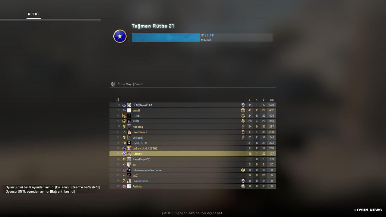 Cs Go Skor Ekran Goruntusu 18