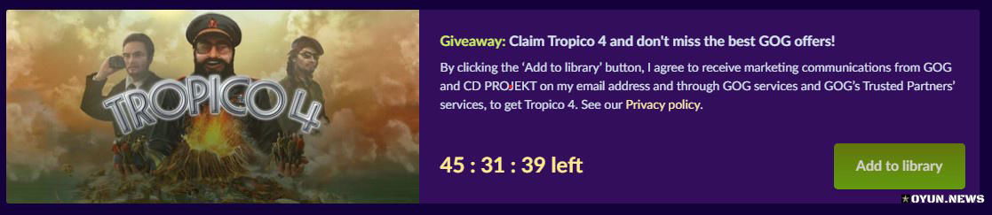 Free Tropico 4 Kampanya Free Tropico 4 Gog Kampanyasi