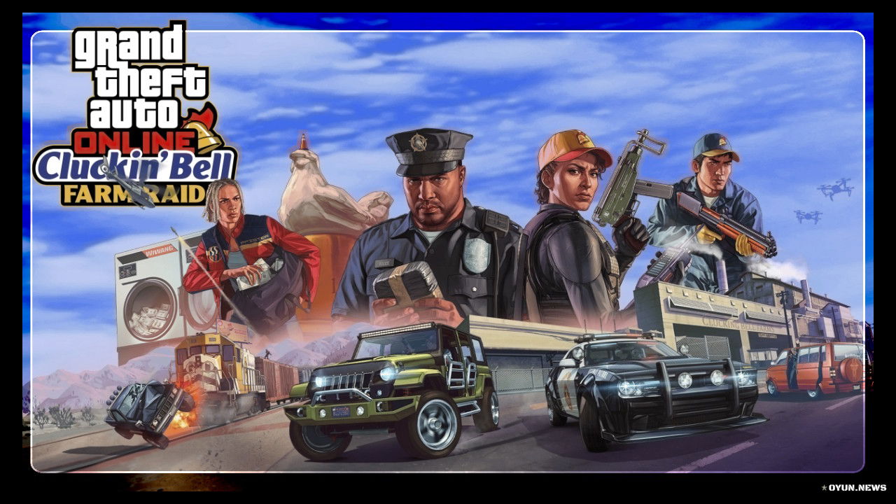 GTA Online Rehberi: The Cluckin' Bell Farm Raid Görevleri Nasıl Yapılır? Gta Online The Cluckin Bell Farm Raid Gorevleri