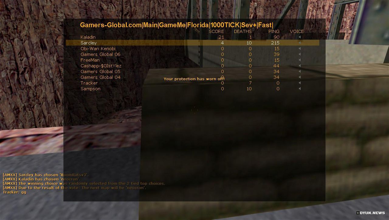Half Life 1 Multiplayer Skor Ekran Goruntusu 2