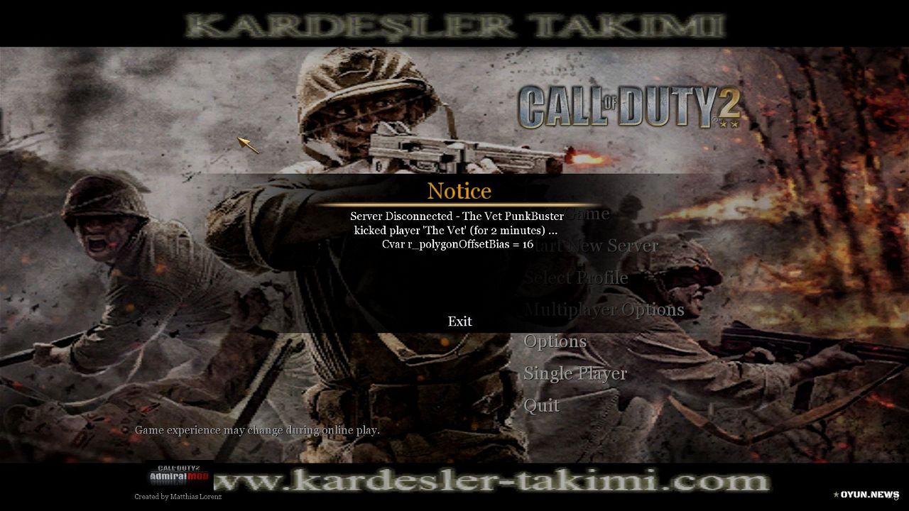 Kt Cod2 Mp Server Disconnect Hatasi