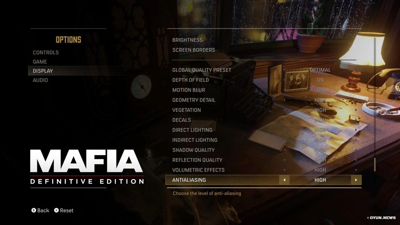 Mafia Definitive Edition Grafik Ayarları Mafia Definitive Edition Grafik Ayarlari 2