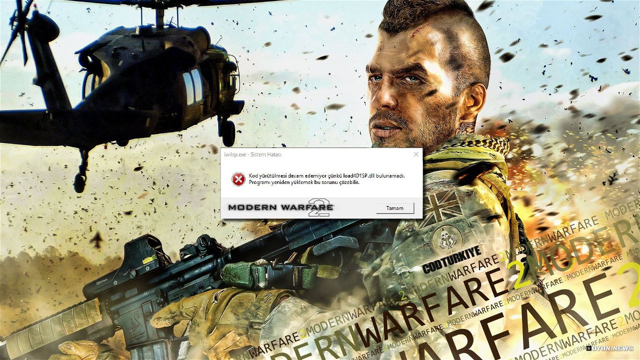 Mw2 Load4D1SP.dll Error