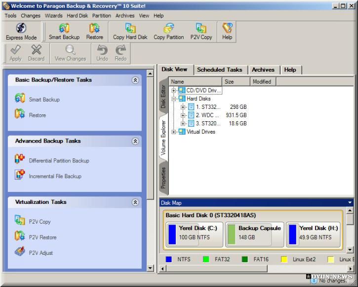 Paragon Backup Recovery 10 Suite