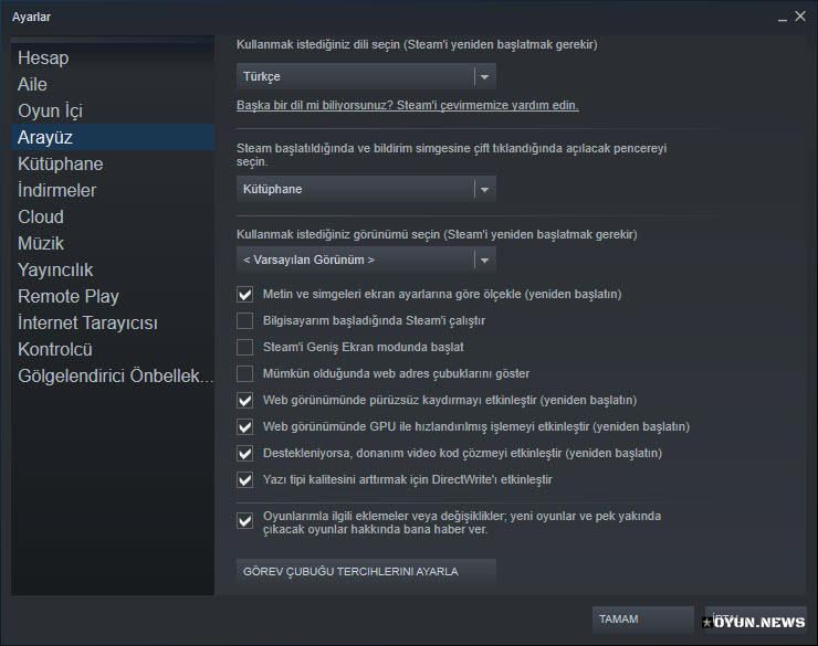 Steam Dil Ayari Nasil Turkce Yapilir