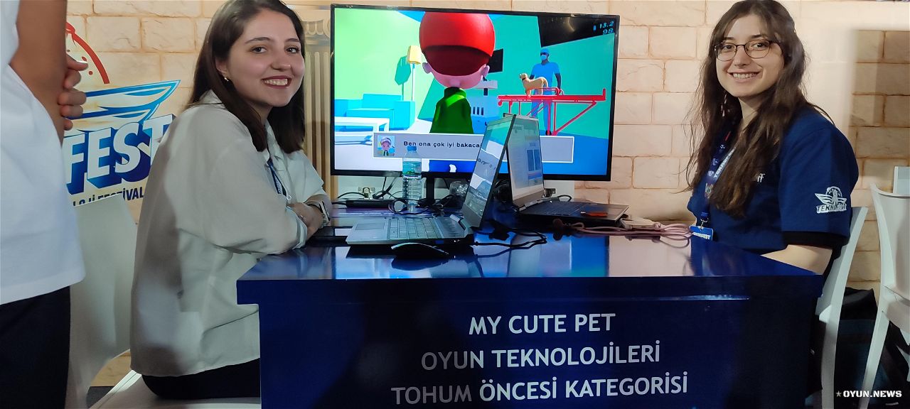 TEKNOFEST İzmir (2023) Oyun Teknolojileri Teknofest Izmir Oyun Alani My Cute Pet