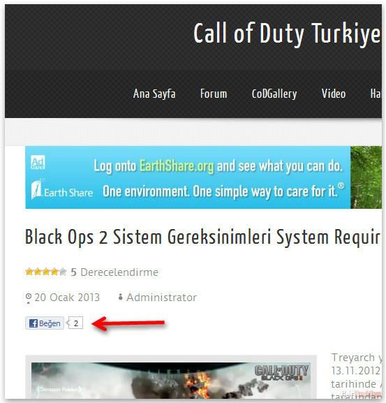 Wordpress Like Button