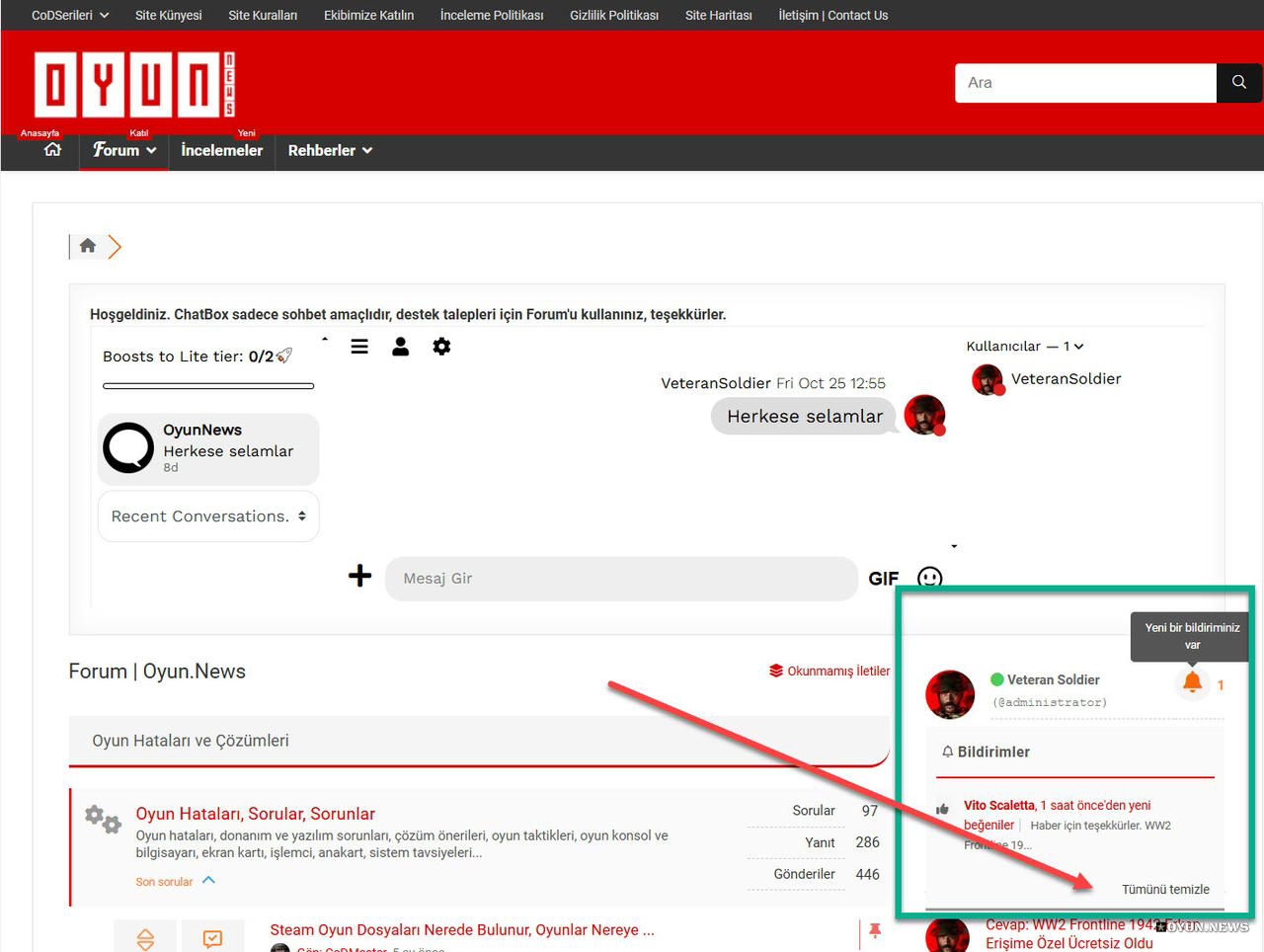 Wpforo forum sistemi üye bildirim merkezi açılma sorunu Wpforo Forum Uye Bildirim Merkezi Sorunu