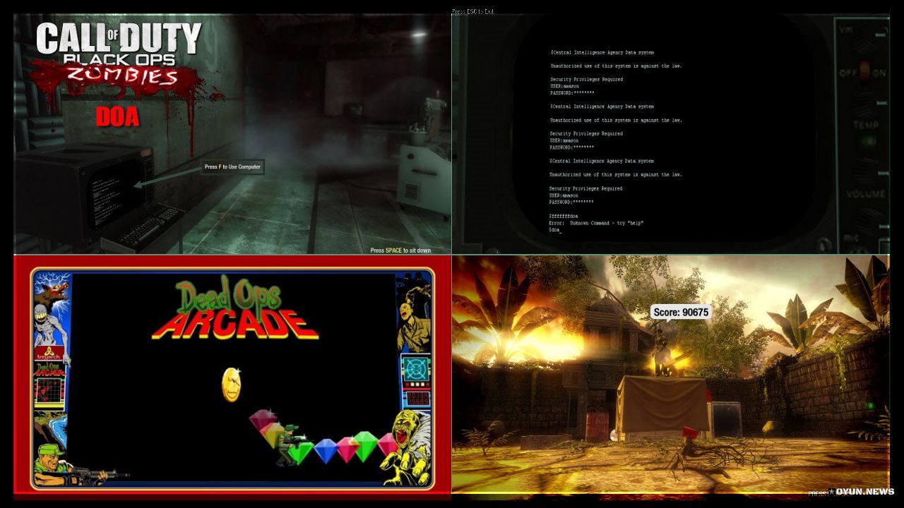Call of Duty Black Ops DOA (Dead Ops Arcade) Call of Duty Black Ops DOA (Dead Ops Arcade)