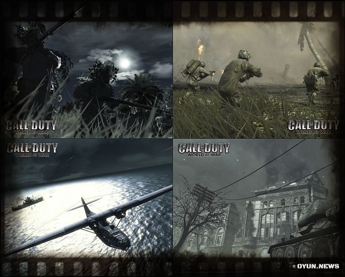 Call of Duty: 5 World at War Singleplayer Oynanış Call of Duty: 5 World at War Singleplayer Oynanış