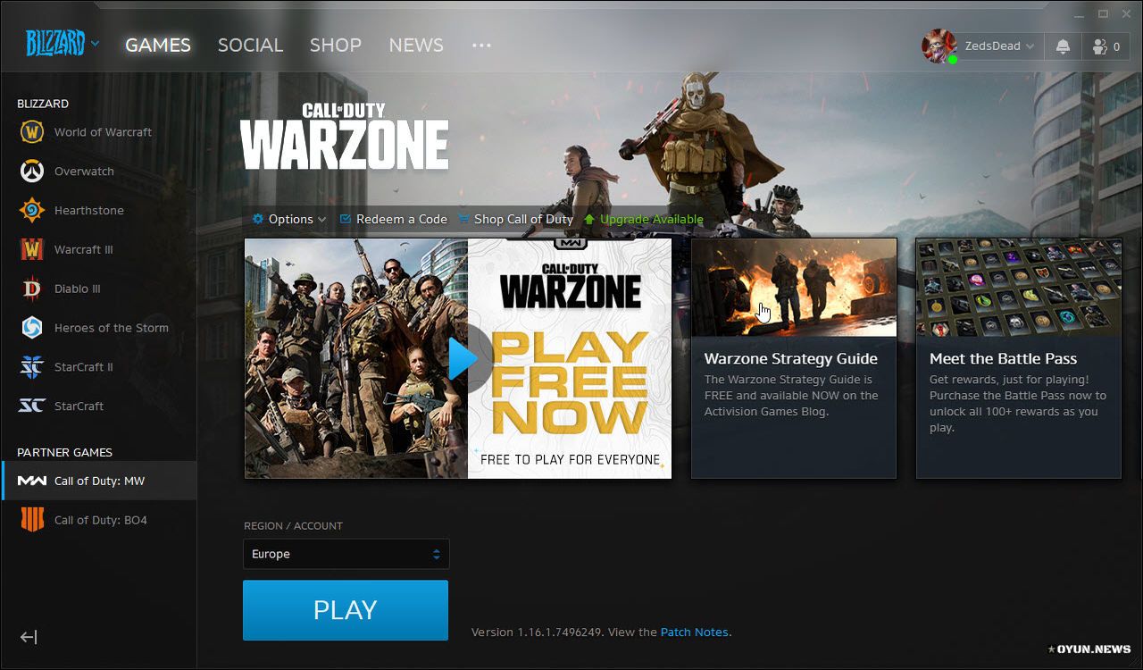 Call of Duty Modern Warfare Warzone Sistem Gereksinimleri Call of Duty Modern Warfare Warzone Sistem Gereksinimleri