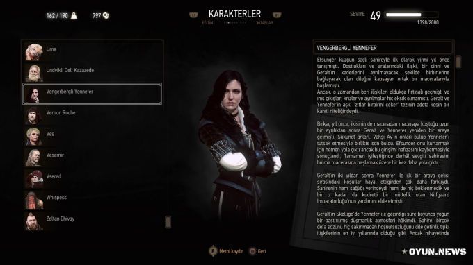 The Witcher 3 Wild Hunt Vengeberli Yeneffer The Witcher 3 Wild Hunt Vengeberli Yeneffer