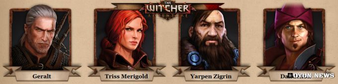 The Witcher Adventure Game Karakterler The Witcher Adventure Game Karakterler