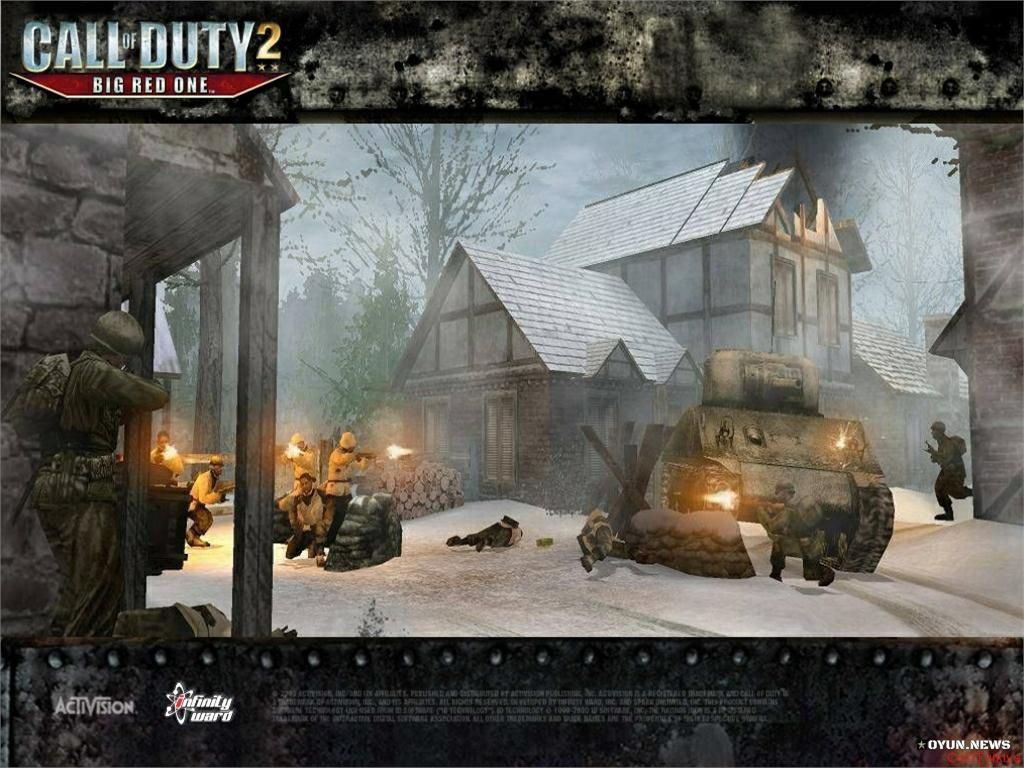 Call Of Duty 2 Big Red One In Special Frame 1