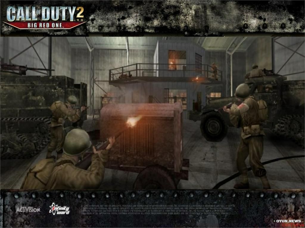 Call Of Duty 2 Big Red One In Special Frame 16