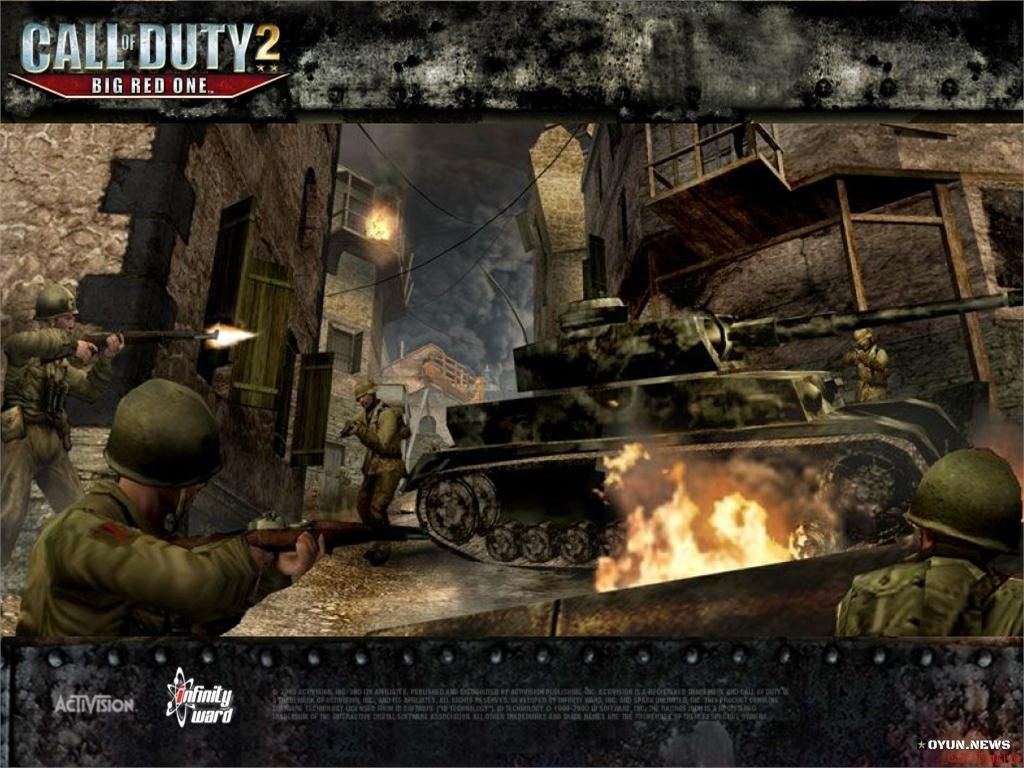 Call Of Duty 2 Big Red One In Special Frame 24