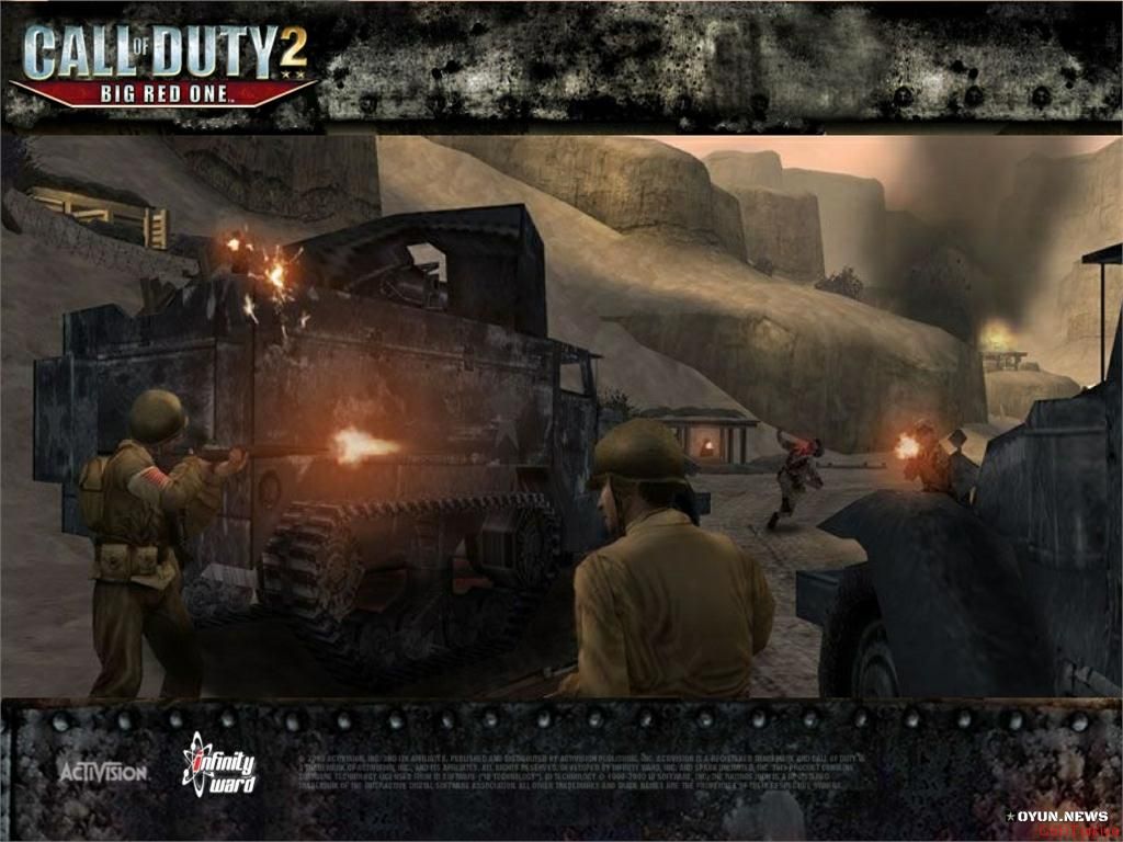 Call Of Duty 2 Big Red One In Special Frame 25