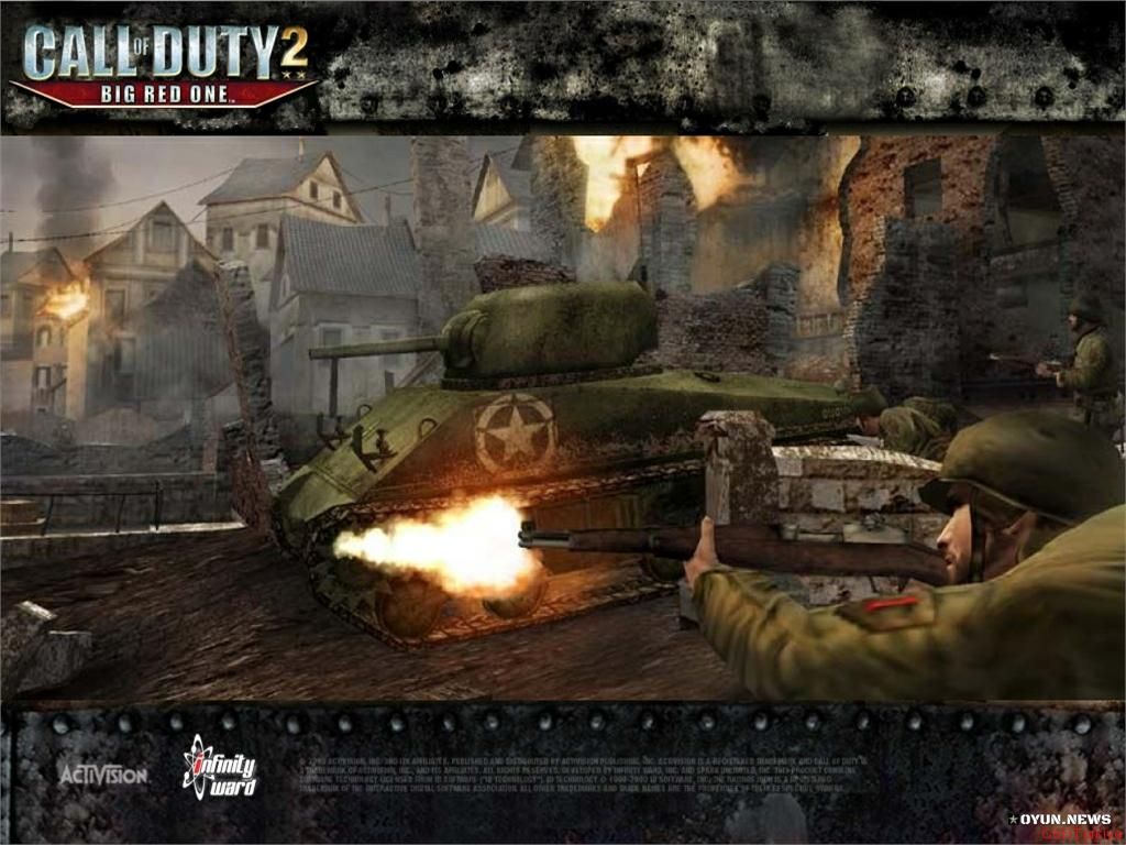 Call Of Duty 2 Big Red One In Special Frame 30