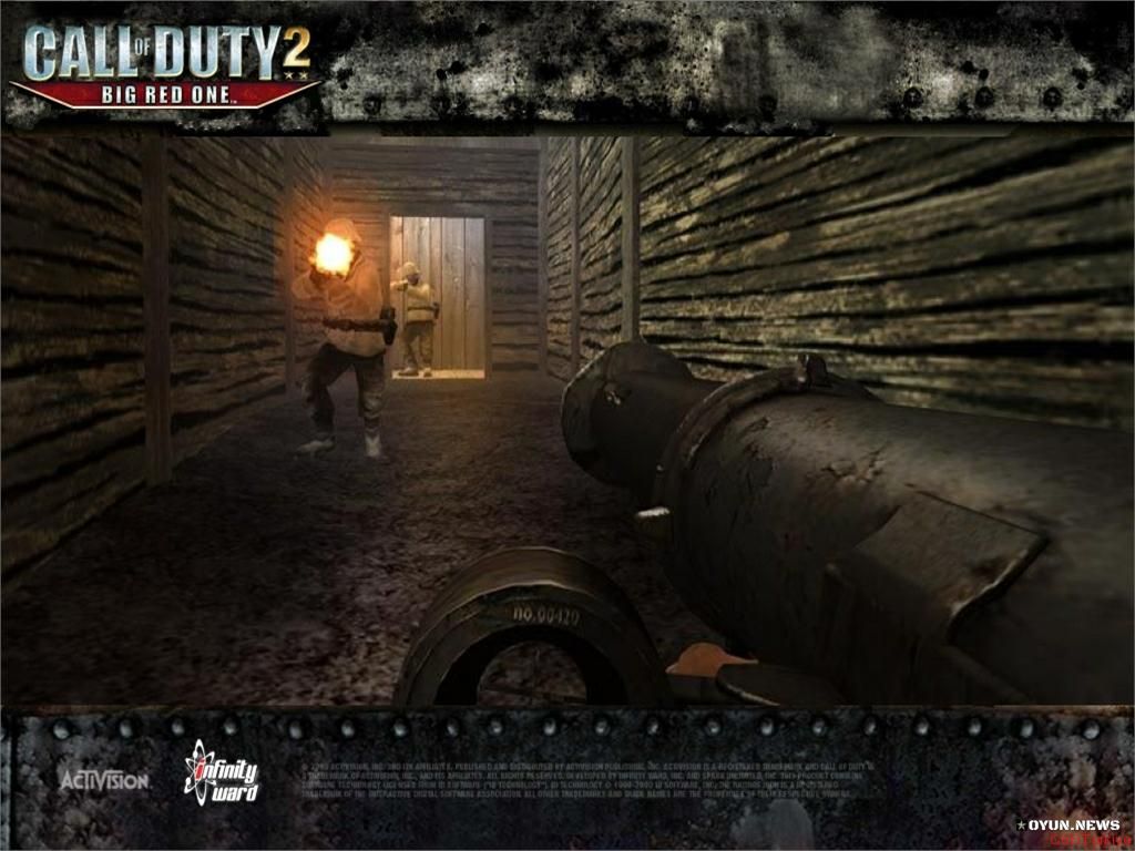 Call Of Duty 2 Big Red One In Special Frame 32