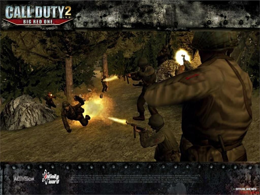 Call Of Duty 2 Big Red One In Special Frame 33
