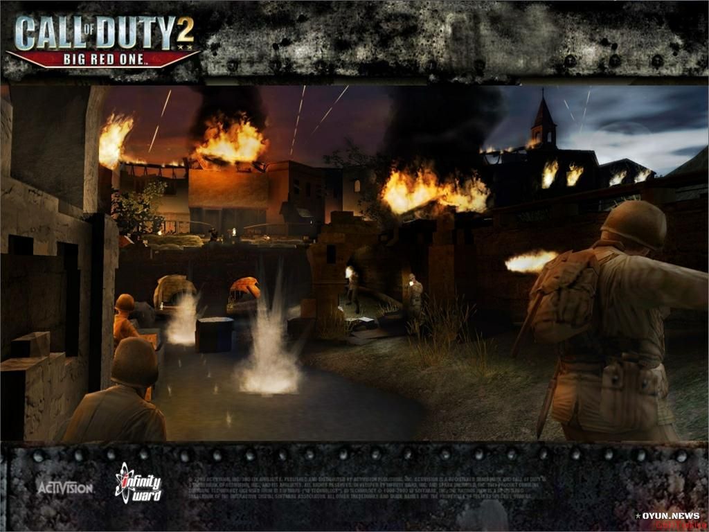 Call Of Duty 2 Big Red One In Special Frame 36