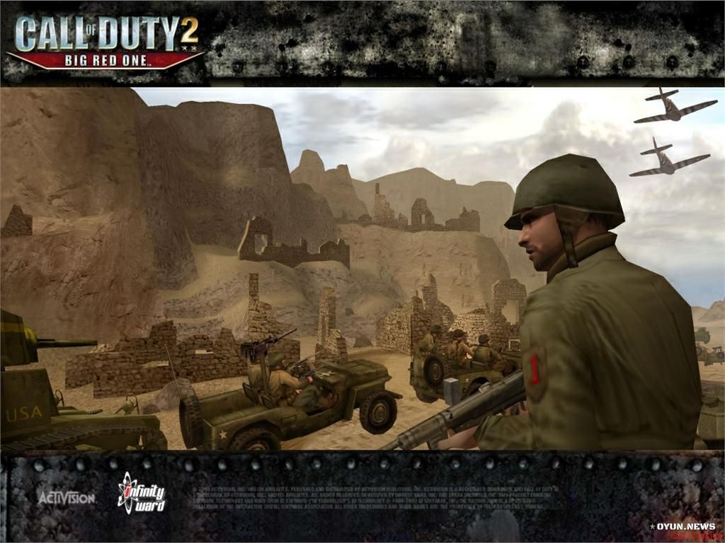 Call Of Duty 2 Big Red One In Special Frame 37
